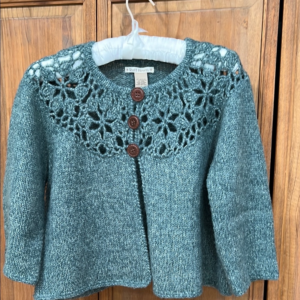 Ruff Hewn Knit Cardigan with Wooden Buttons